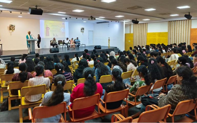 Swadhyaya Competition Prize Distribution Held at Ramaiah College, Bengaluru
