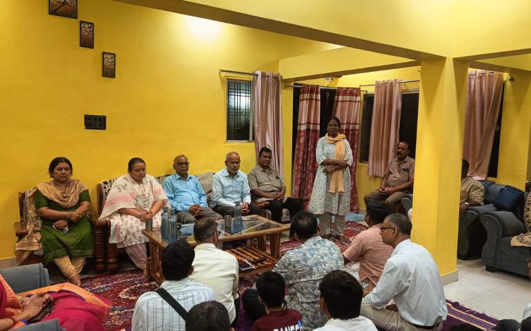 Amrit Parivar Milan programme at Bilaspur
