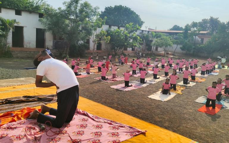 International Day of Yoga Celebrations at Bidar 1