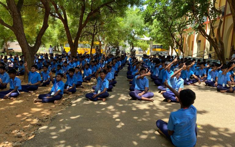 International Day of Yoga 2026 at Vallioor - Yoga Session 2