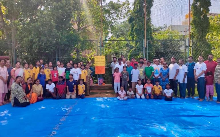 International Day of Yoga celebrated at Jigani 03