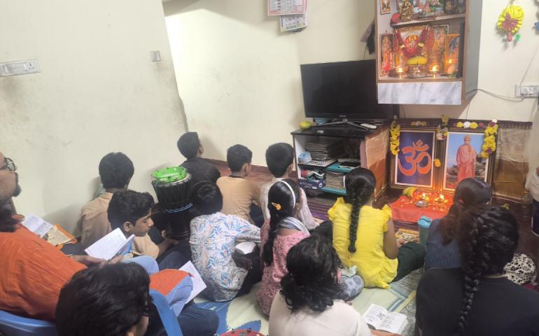 Bhajan Sandhya at Manorayanapalya 2