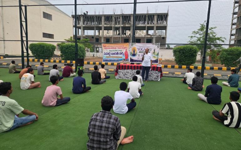 International Day of Yoga 2026 celebrations in Telugu Prant - Vijayawada