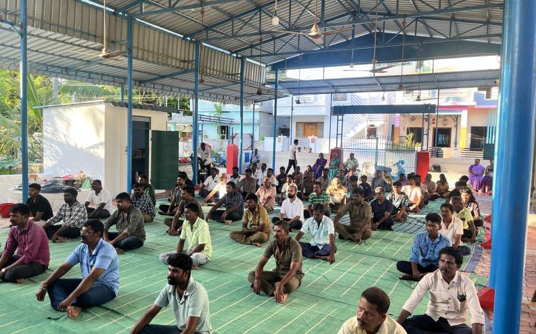 International Day of Yoga Celebration at Panchalingapuram 3