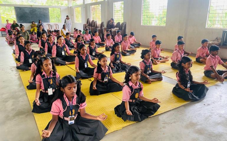 International Day of Yoga 2026 celebrations in Keralam Prant - VVF