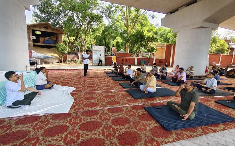 International Day of Yoga 2026 celebrations in Madhya Prant - VK NEEDAM