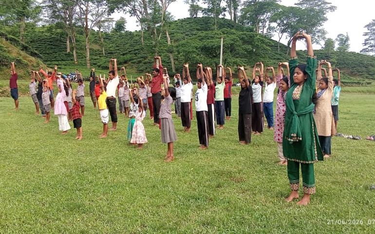 International Day of Yoga 2026 celebrations in Tripura-Barak Prant - Dharmanagar
