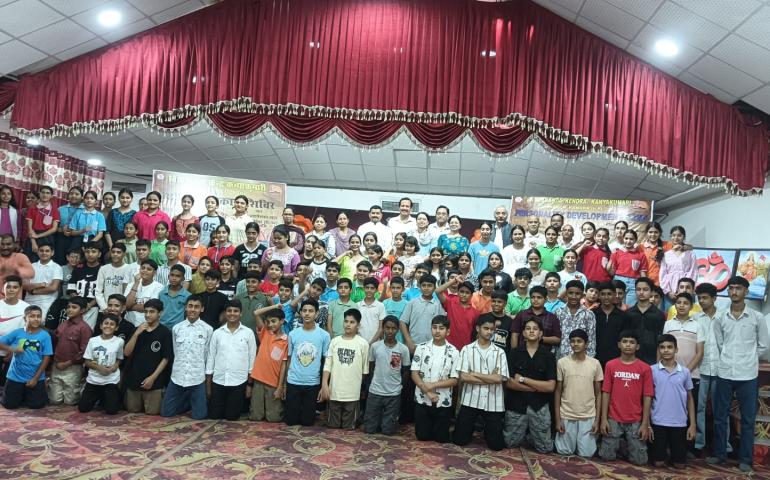 आवासीय व्यक्तित्व विकास शिविर समापन कांगड़ा द्वारा