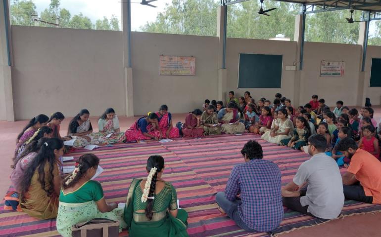 Guru Purnima Celebrated with Reverence at Hanumanalu Karyasthan