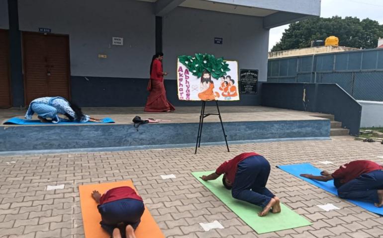 Guru Purnima Celebration organized at Sharada School by VK Hebbal 2