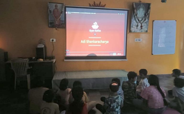 Guru Purnima Utsava Celebrated at VK Hebbal