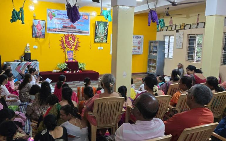 Guru Poornima Utsava celebrated Hebbal2