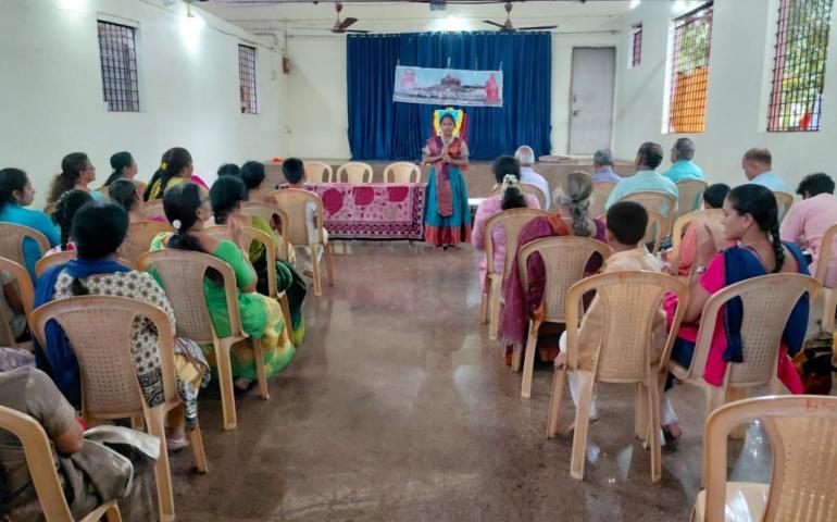 Guru Purnima Celebrated at Shakti Nagar in Mysore 2
