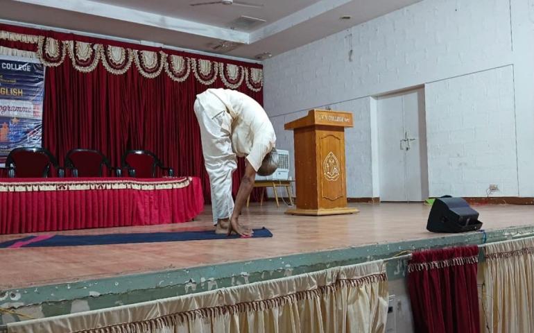 International Day of Yoga 2026 at GVN College in Kovilpatti