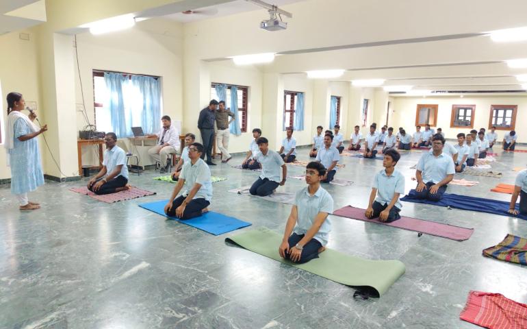 International Day of Yoga 2026 at Sree Mookambika Group of Institutions in Kulasekharam 2