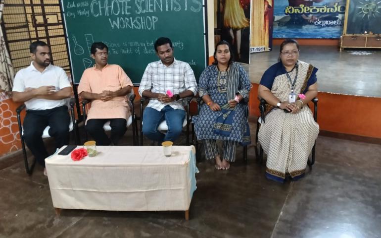 “Chhote Scientist” Workshop organized by VKV, Kallubalu