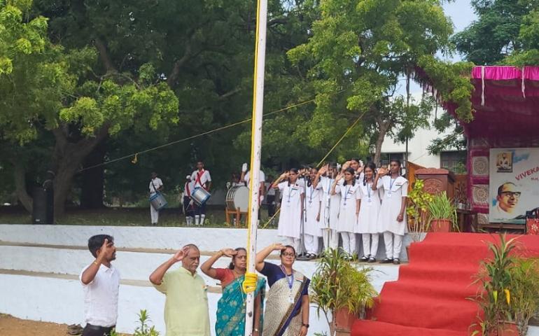 80th Independence Day celebrated at VKV Matric. Hr. Sec. School2