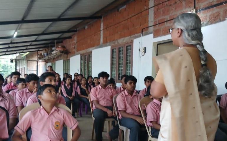 Parents' Meeting and Students' Workshop Conducted at Niveditha Vidyalayam in Kannur 2