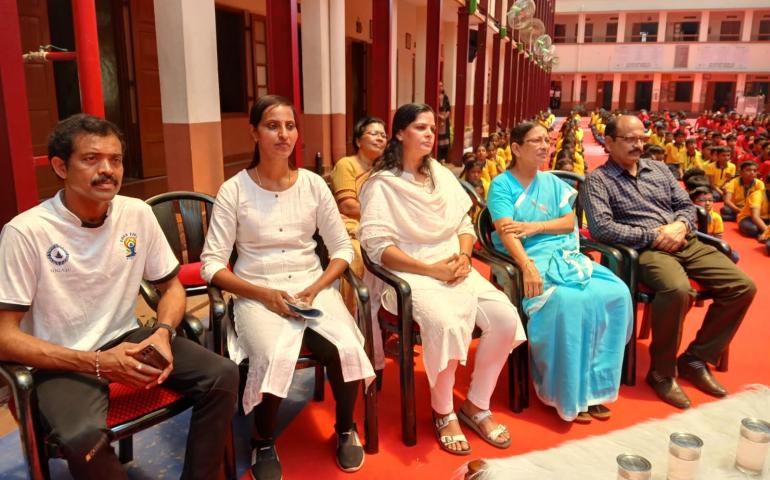 International Day of Yoga Programme at Kendriya Vidyalaya in Pattom 3