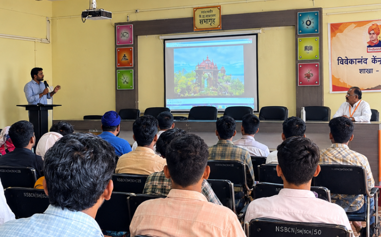 Universal Brotherhood Day Programme at NSB College in Nanded 2