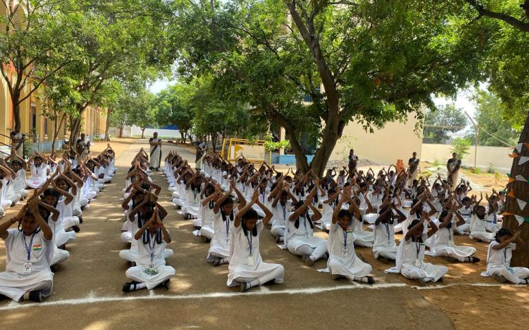 Independence Day Celebrated at VKV, Mat. Hr. Sec. School, Vallioor3