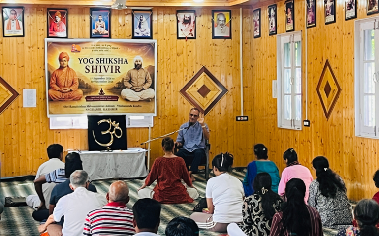 Boudhik session at Yoga Shiksha Shivir at Kashmir - September 2026