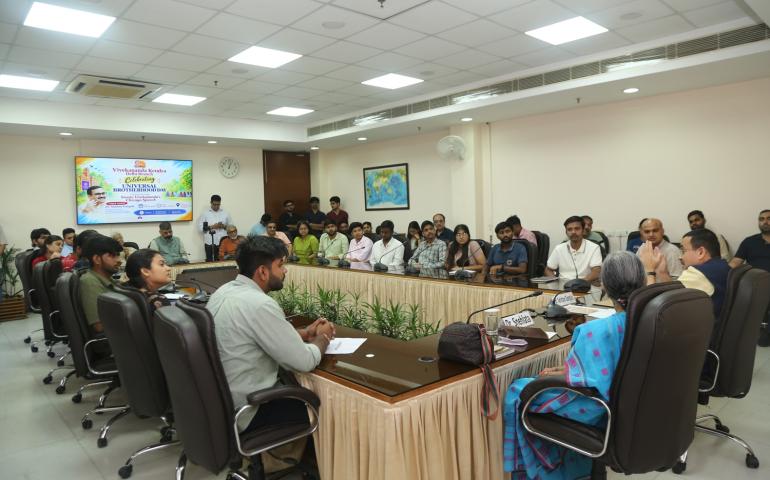 Vimarsh on the Occasion of Universal Brotherhood Day in New Delhi