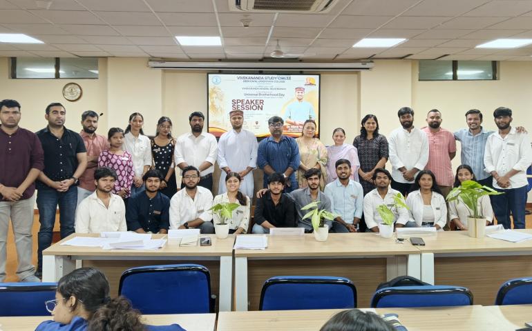 VK Delhi Organizes Speech Competition on Oneness of Existence and Universal Brotherhood