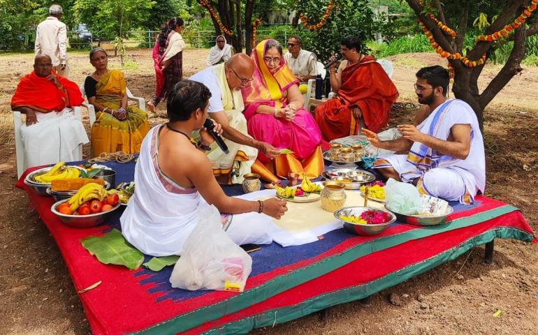 Bhumi Pujan at VK Kaushalam