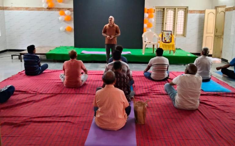 10-Day Yoga Satra at Nagole 2
