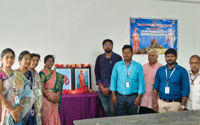 Universal Brotherhood Day Celebration at Srinivasa Institute of Engineering and Technology