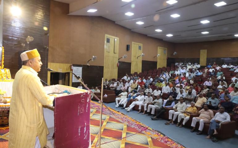 विश्व बंधुत्व दिवस कार्यक्रम का आयोजन कालिदास अकादमी परिसर उज्जैन द्वारा