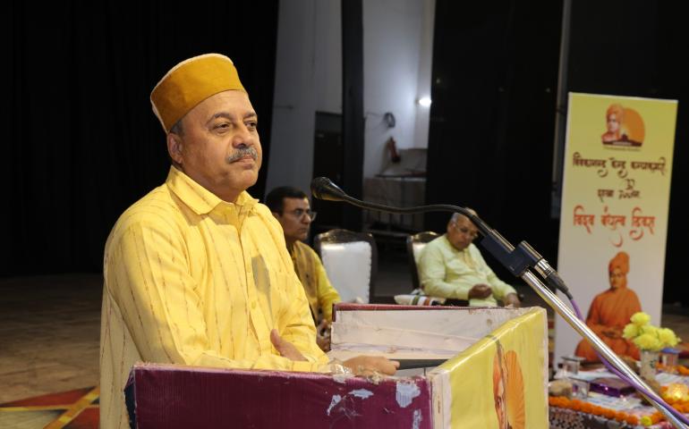विश्व बंधुत्व दिवस कार्यक्रम का आयोजन कालिदास अकादमी परिसर उज्जैन द्वारा3