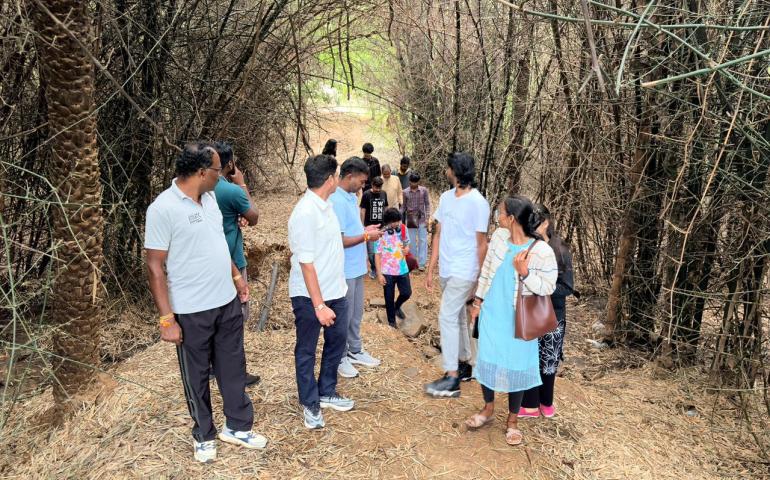 Youth Trek at Jnana Bharati Campus organized by VK Kempegowda Vibhag 2