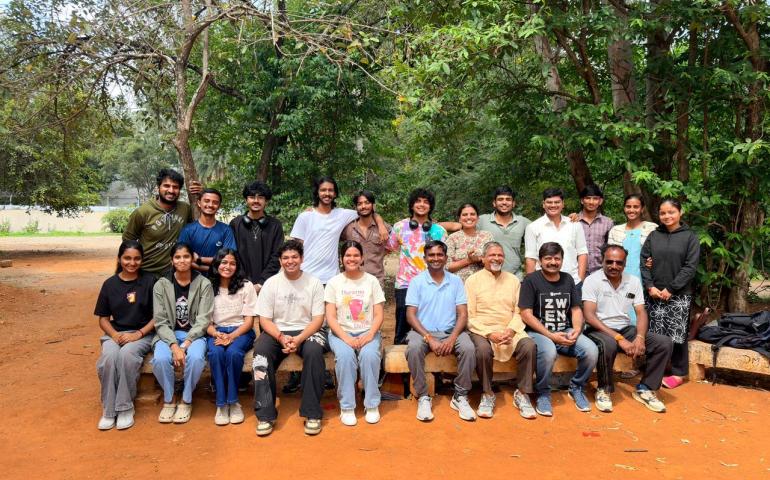 Youth Trek at Jnana Bharati Campus organized by VK Kempegowda Vibhag