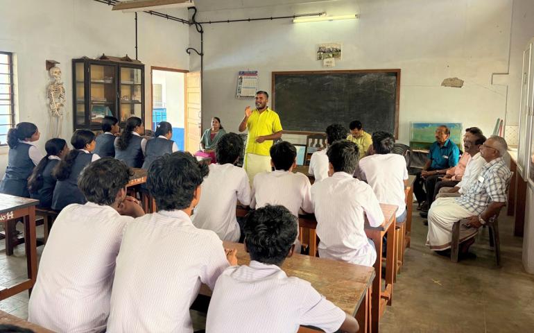 Universal Brotherhood Day Celebration at National Higher Secondary School in Engandiyur 2