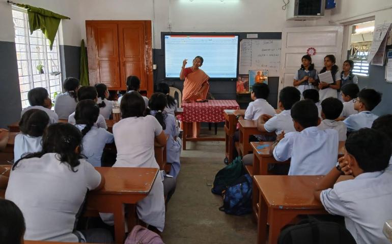 Universal Brotherhood Day Celebration at Chinmaya Vidyalaya in Kunnumpuram