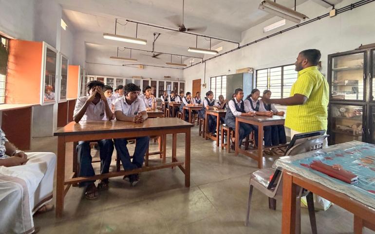 Universal Brotherhood Day Celebration at National Higher Secondary School in Engandiyur 3