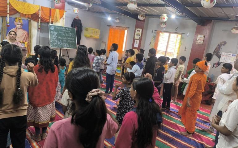 Universal Brotherhood Day organized at Samhita School of Performing Arts, R.T. Nagar2