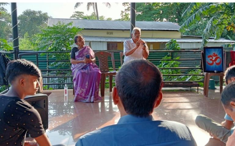 Gurupurnima organized at VK, Agartala 2