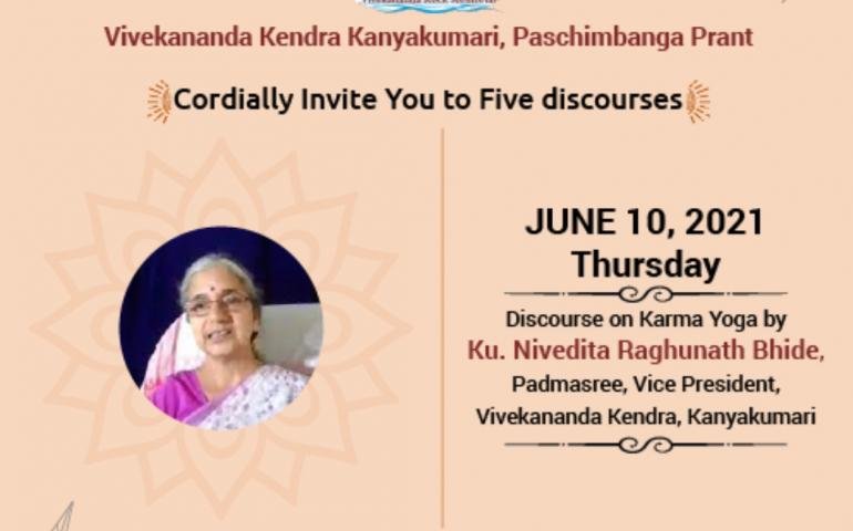 Discourse on Karma Yoga by Ku. Nivedita Raghunath Bhide - Paschimbanga Prant