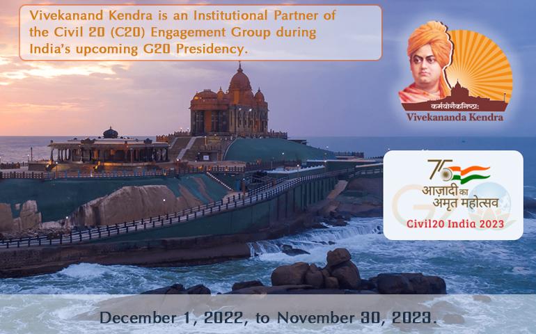 Vivekananda Kendra - Institutional Partner of the Civil 20