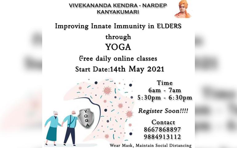 Improving Innate Immunity in Elders Through Yoga - NARDEP