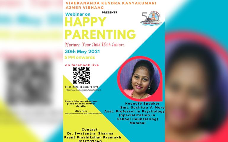 Happy Parenting - Webinar - Ajmer