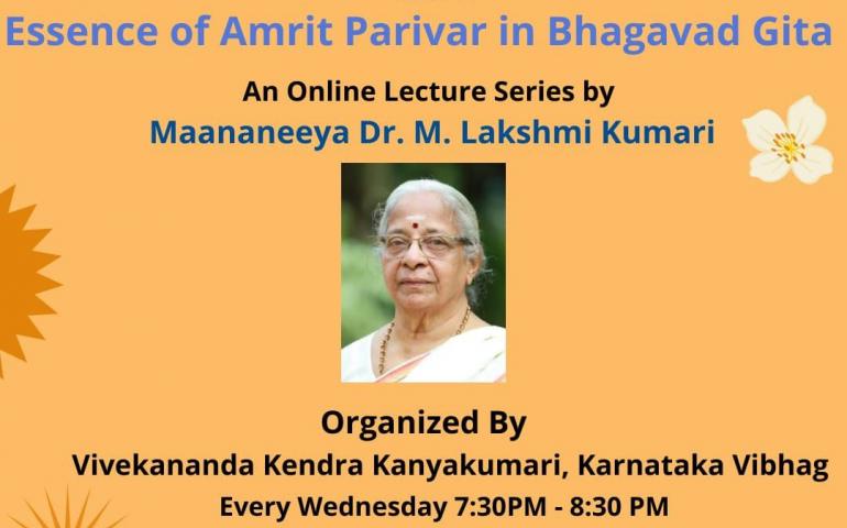 Essence of Amrit Parivar in Bhagavad Gita - Karnataka Vibhag