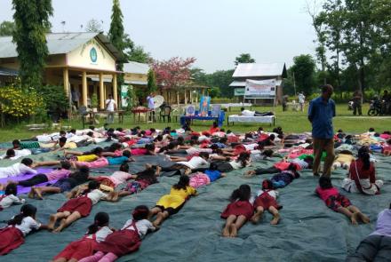 International Day Of Yoga 2019 celebrated at Assam