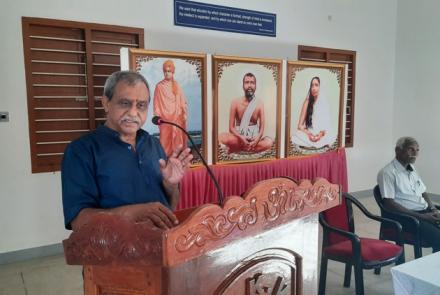 Speech by Mann.Hanumanta Raoji, Vice President of Vivekananda Rock Memorial and Vivekananda Kendra.