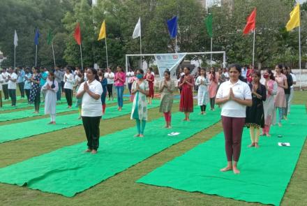 International Yoga Day - Telugu Prant - Hyderabad Vibhag - Nagole