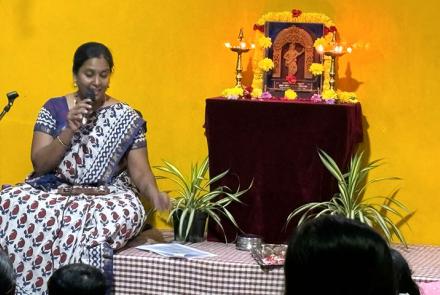 Workshop on Sri Purandara Dasa at Hebbal