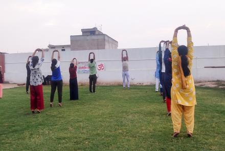 International Day of Yoga celebration at Rewari Nagar (1)